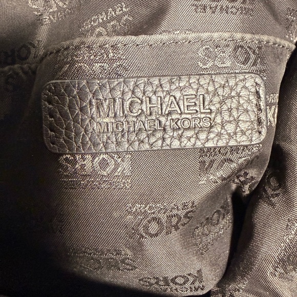 MICHAEL Michael Kors Textured Black Hobo Bag - Picture 12 of 12